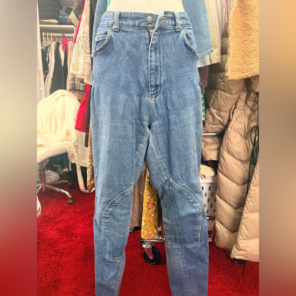 High Rise Blue Jeans - Picture 2 of 4